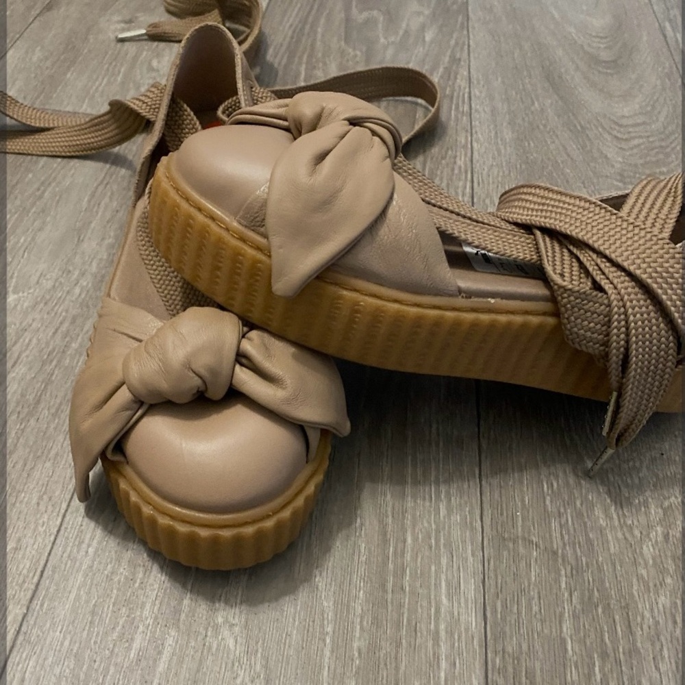 Fenty x women’s Bow creeper sandal by Rhianna